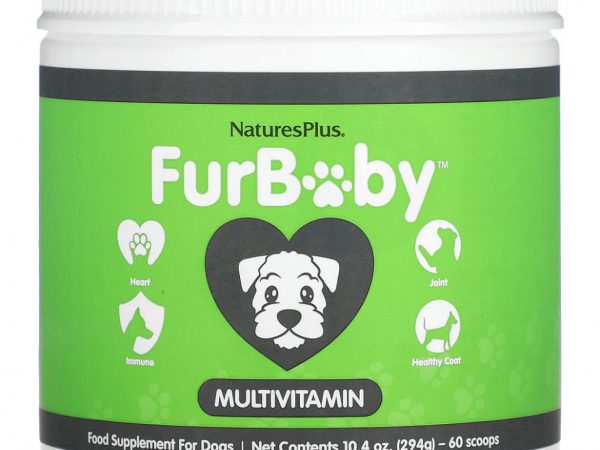 NaturesPlus, FurBaby, мультивитамины для собак, 294 г (10,4 унции)