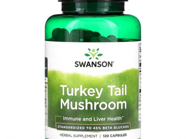 Swanson, Гриб из хвоста индейки, 120 капсул
