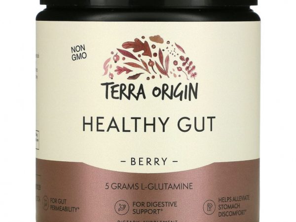 Terra Origin, добавка для нормализации функций желудочно-кишечного тракта, вкус ягод, 243 г (8,57 унции)