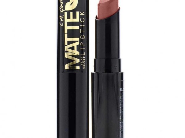 L.A. Girl, Губная помада Matte Flat Velvet, оттенок Snuggle, 3 г