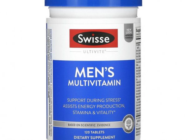 Swisse, Ultivite для мужчин, мультивитамины, 120 таблеток
