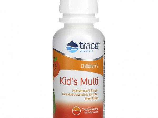Trace Minerals ®, Детские мультивитамины, цитрусовый пунш, 237 мл (8 жидких унций)