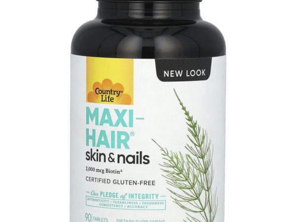 Country Life, Maxi-Hair, 90 таблеток