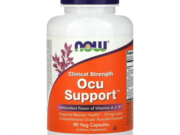 NOW Foods, Clinical Strength Ocu Support, 90 растительных капсул