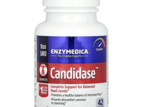 Enzymedica, Кандидаза, 42 капсулы
