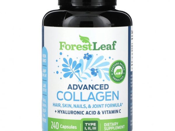 Forest Leaf, Advanced Collagen, 240 капсул