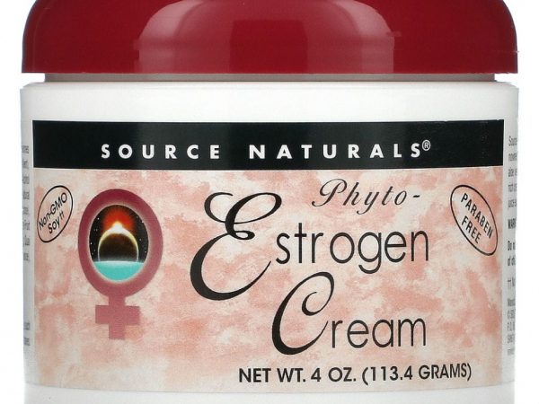 Source Naturals, Крем с фитоэстрогенами, 113,4 г (4 унции)