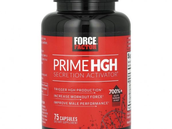 Force Factor, Prime HGH Secretion Activator, 75 капсул