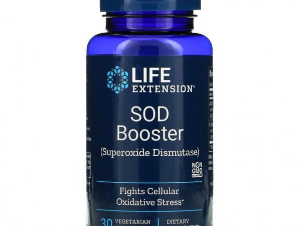 Life Extension, стимулятор СОД, 30 вегетарианских капсул