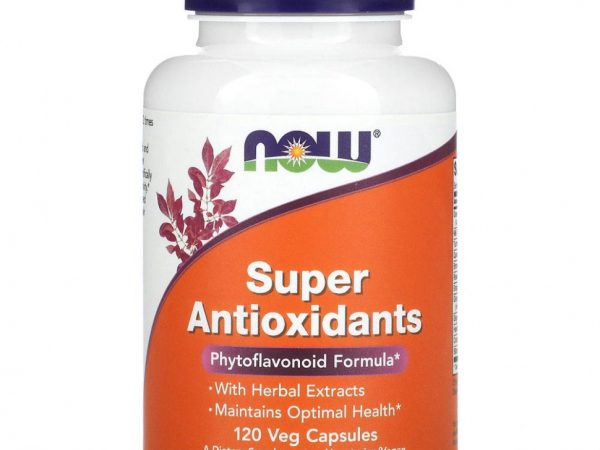 NOW Foods, суперантиоксиданты, 120 растительных капсул