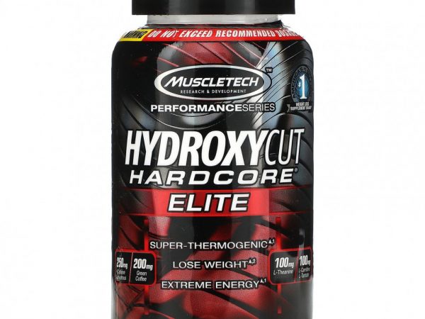 Hydroxycut, Hardcore Elite, 110 термокапсул быстрого высвобождения