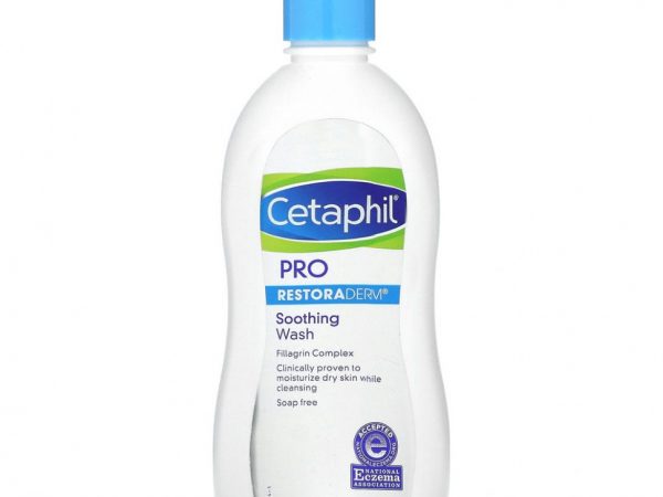 Cetaphil, Успокаивающее средство для мытья Pro, для сухой кожи, 296 мл