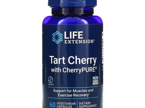 Life Extension, Пирог с вишней и CherryPURE, 60 вегетарианских капсул