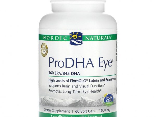 Nordic Naturals, ProDHA Eye, 1,000 mg, 60 Soft Gels