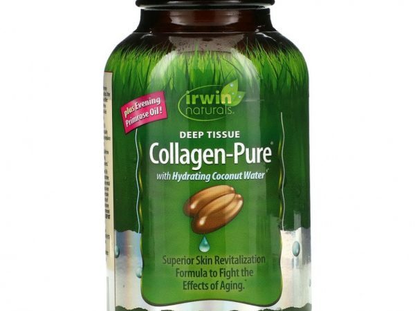 Irwin Naturals, Collagen-Pure, Deep Tissue, 80 гелевых капсул