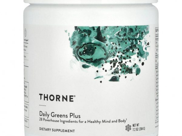Thorne Research, Daily Greens Plus, ежедневная добавка с зеленью, 189 г (6,7 унции)