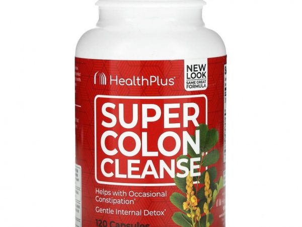 Health Plus, Super Colon Cleanse, 120 капсул