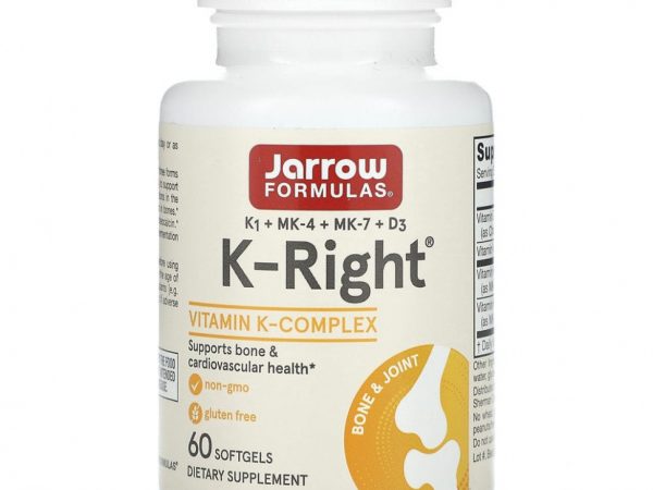 Jarrow Formulas, K-Right, 60 мягких таблеток