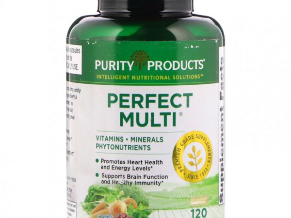 Purity Products, Витамины Perfect Multi, 120 капсул