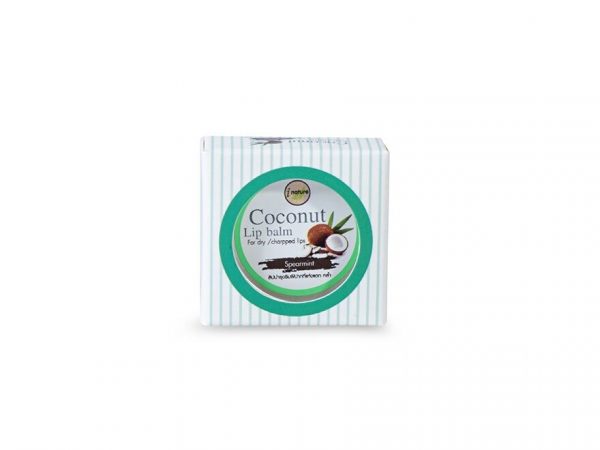 I-nature Coconut Lip Balm  Spearmint ( 10 g.)