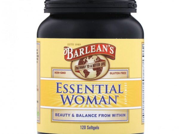 Barlean's, Незаменимая добавка для женщин, 120 капсул