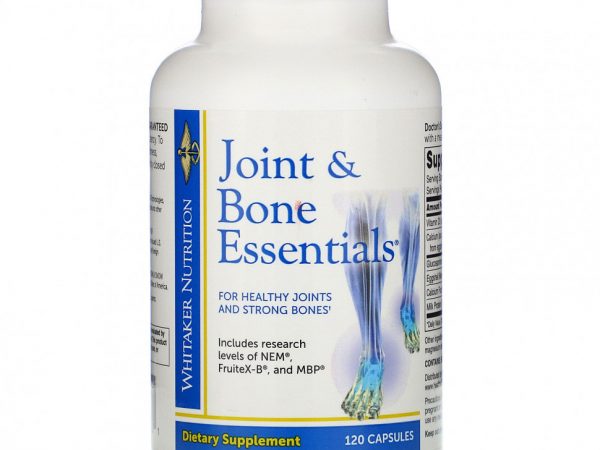 Whitaker Nutrition, Joint & Bone Essentials, 120 капсул