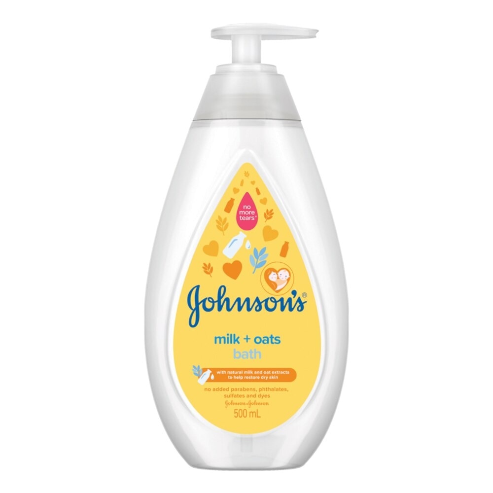 Johnson's Baby Bath Milk  Oats 500 Ml.