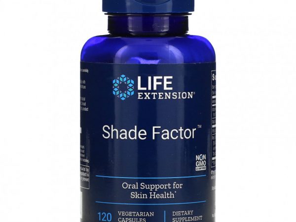 Life Extension, Shade Factor, 120 вегетарианских капсул