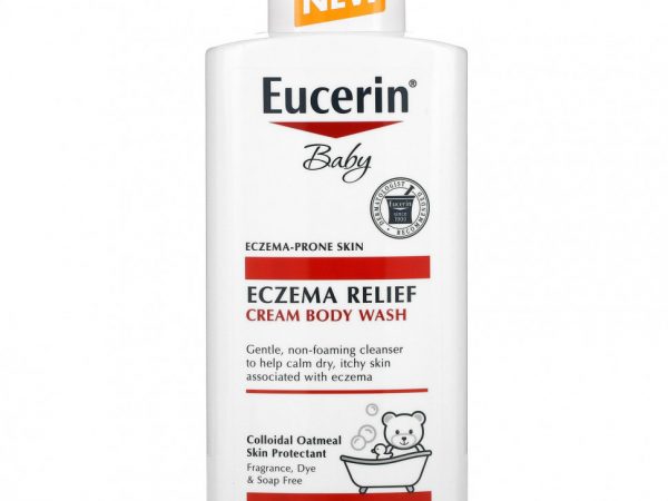 Eucerin, средство от экземы, для детей, крем-гель для душа, 400 мл (13,5 жидк. унции)
