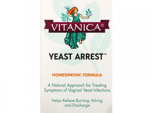 Vitanica, Yeast Arrest, 14 вагинальных суппозиториев