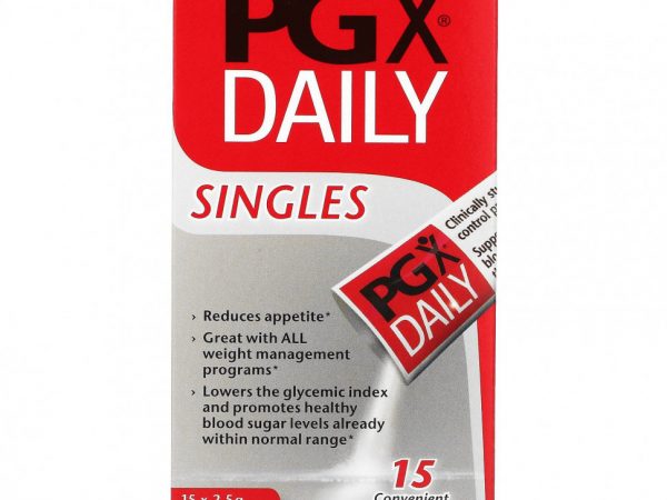 Natural Factors, PGX Daily, одиночные, 15 стиков, 2,5 г в 1 стике