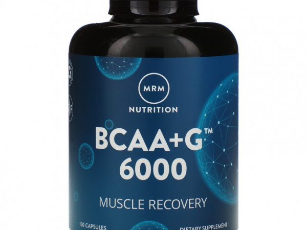MRM, Nutrition, BCAA и G 6000, 150 капсул