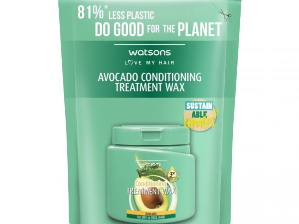 Watsons Treatment Wax Avocado for Dry or Dull Hair 490ml.(Refill)