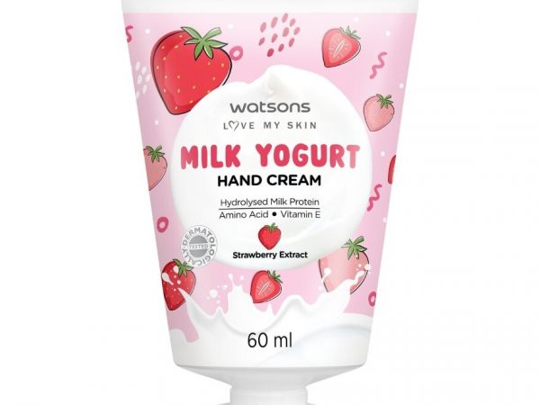 Watsons Milk Yogurt Hand Cream Strawberry Extract 60ml.