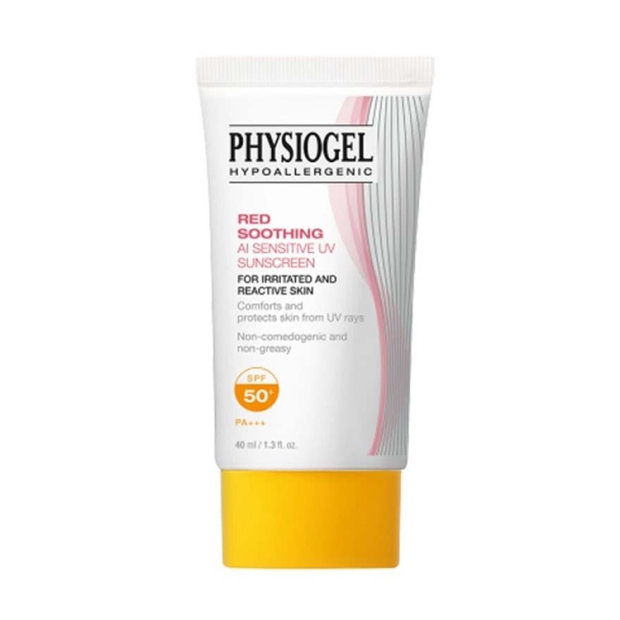 Physiogel Red Soothing AI Sensitive UV Sunscreen SPF50+ PA+++ 40 ml.