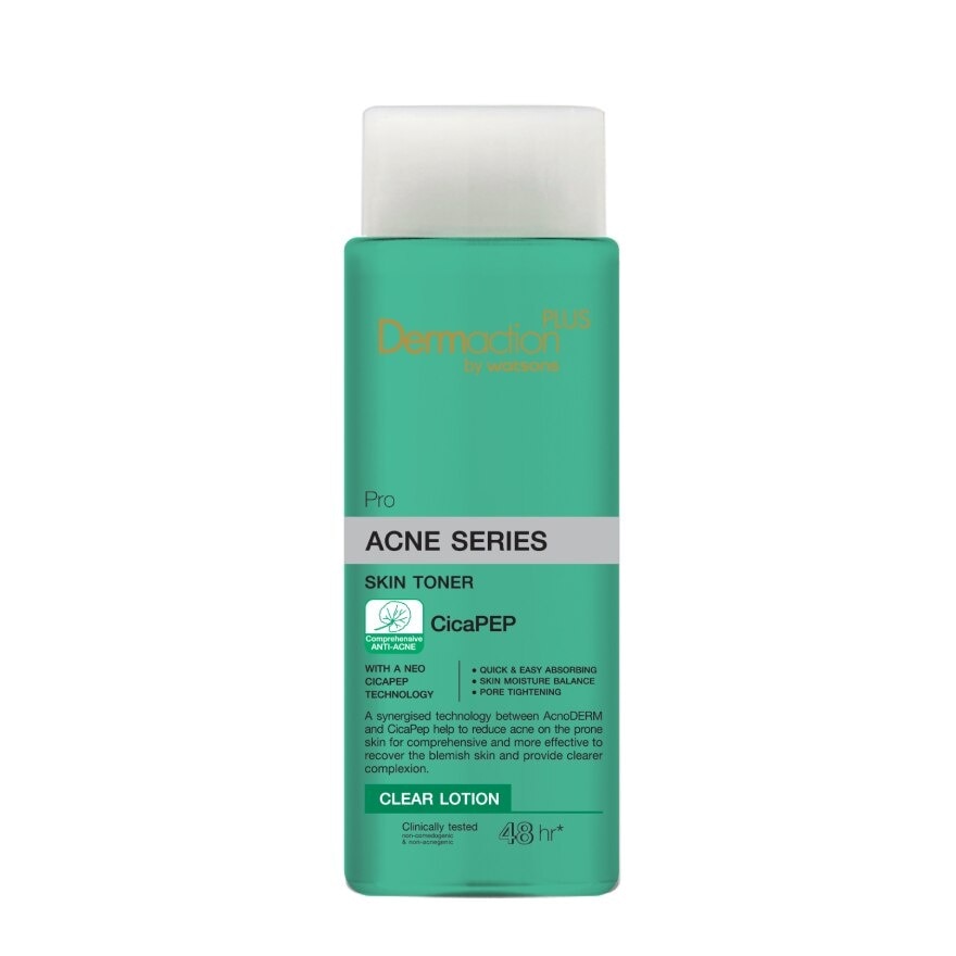 Dermaction Plus by Watsons Pro Acne Series Skin Toner Clear Lotion 100ml