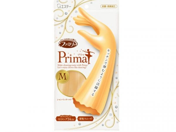 Shaldan Glove PVC Family Prima Champagne Gold Size M
