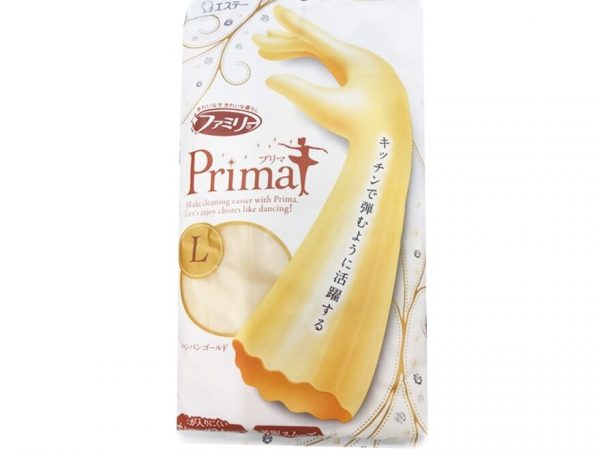 Shaldan Glove PVC Family Prima Champagne Gold Size L