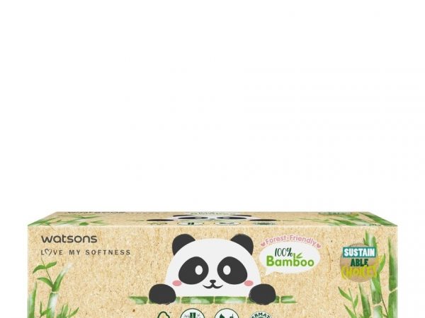Watsons Forest Friendly Bamboo Box Tissues 3ply x 100sheets.(This items could not be