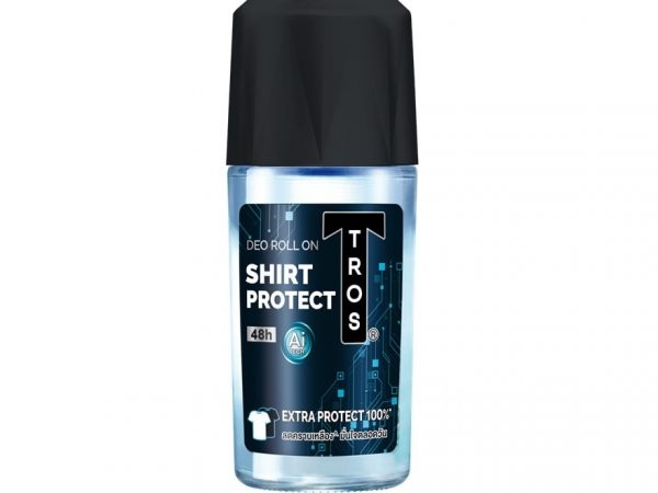 Tros Deo Roll On AI Shirt Protection 45 Ml. โรลออน ระงับกลิ่นกาย