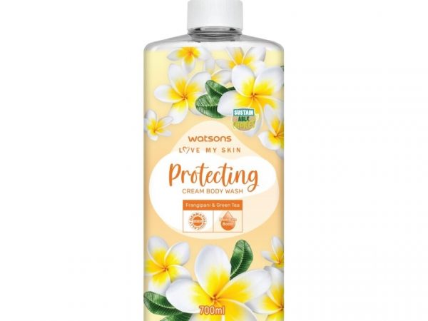 Watsons Love My Skin Protecting Cream Body Wash 700ml.