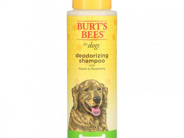 Burt's Bees, Дезодорирующий шампунь для собак с яблоком и розмарином, 473 мл (16 жидк. Унций)