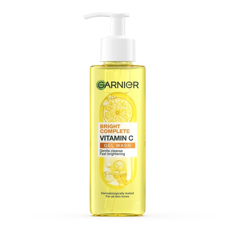 Garnier Bright Complete Vitamin C Gel Wash 120 Ml.