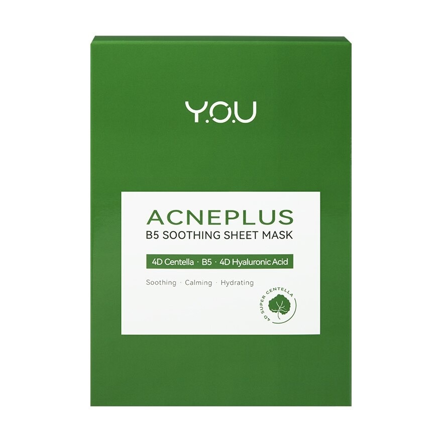 Y.O.U Acne Plus B5 Soothing Sheet Mask 5pcs.
