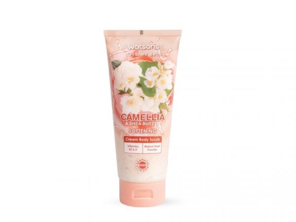 Watsons CamelliaShea Butter Cream Body Scrub 200g