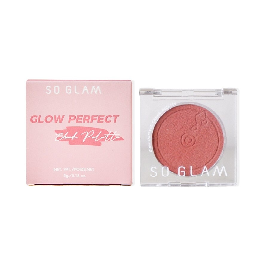 So Glam Glow Perfect Cheek Palette 5g. 01 True Blush
