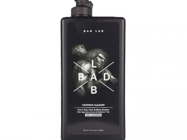 Bad Lab Caveman Cleaner 3-In-1 Hair Face Body Cleaner Deep Cleansing 400 Ml.