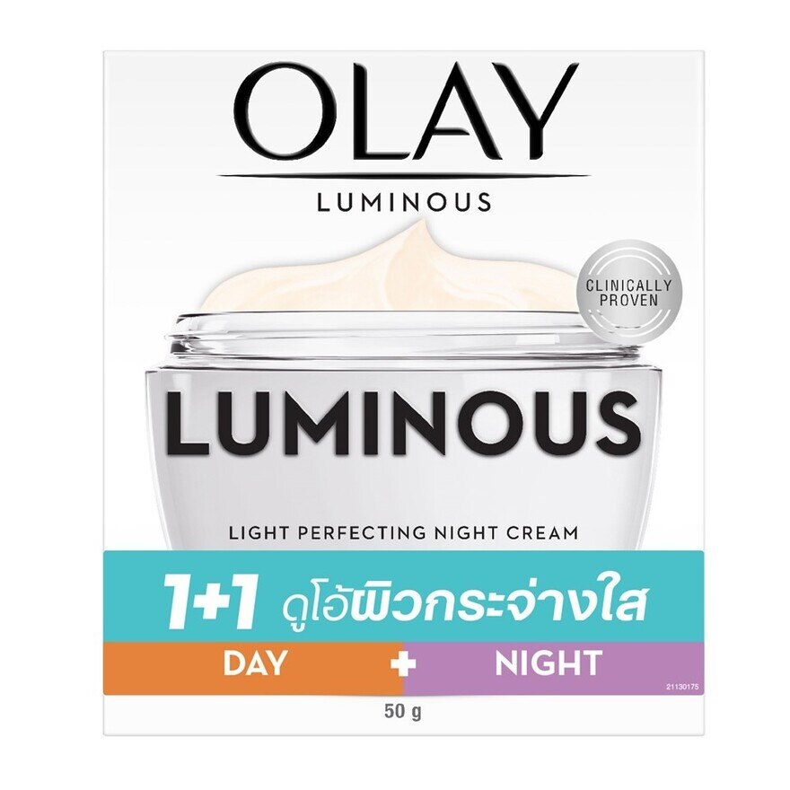 Olay Luminous Light Perfecting Day Cream SPF 15 PA++50 G.+Night Cream 50 G.