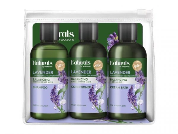 Naturals By Watsons Lavender Balancing Travel Set