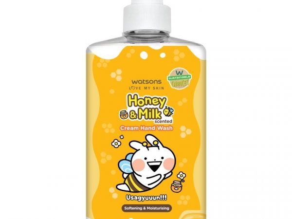 Watsons Love My Skin Honey  Milk Scented Cream Hand Wash 500ml. (Usagyuuuun)